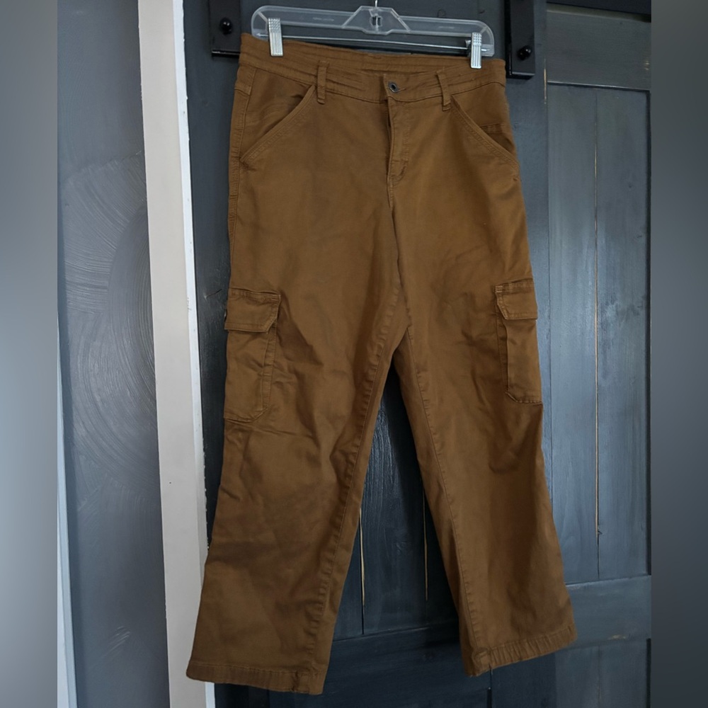 Kuhl Women's Brown Cropped Cargo Pants sz 8